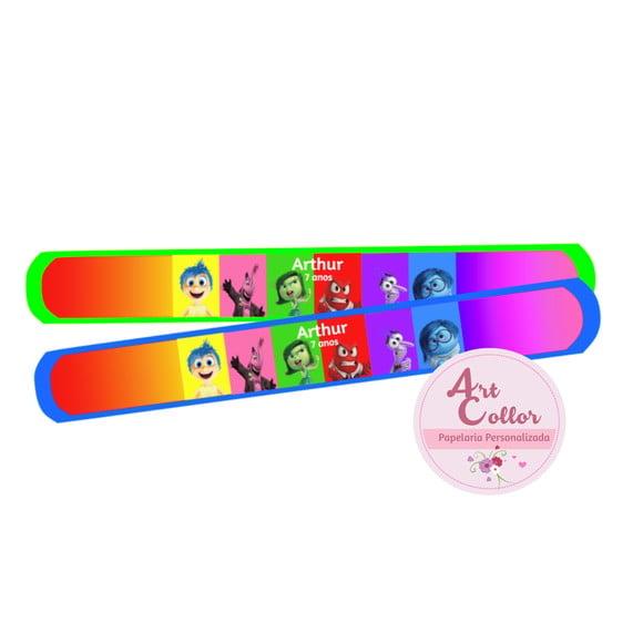 25 Pulseiras Bate Enrola Divertidamente