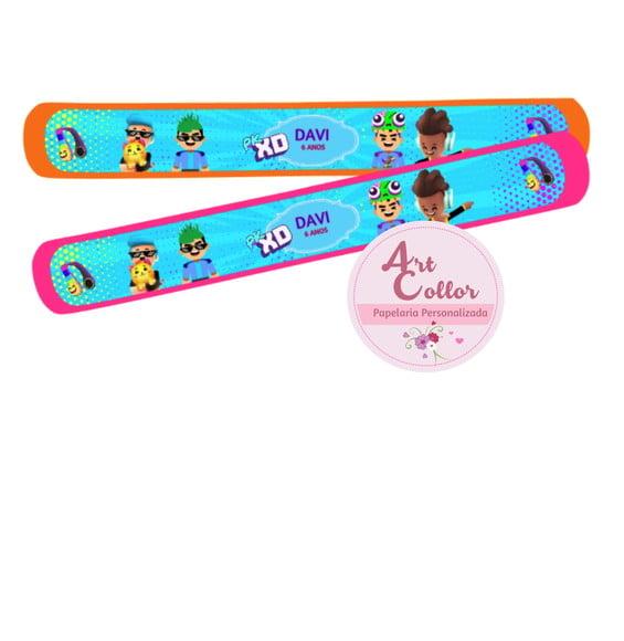 25 Pulseiras Bate Enrola Pkxd