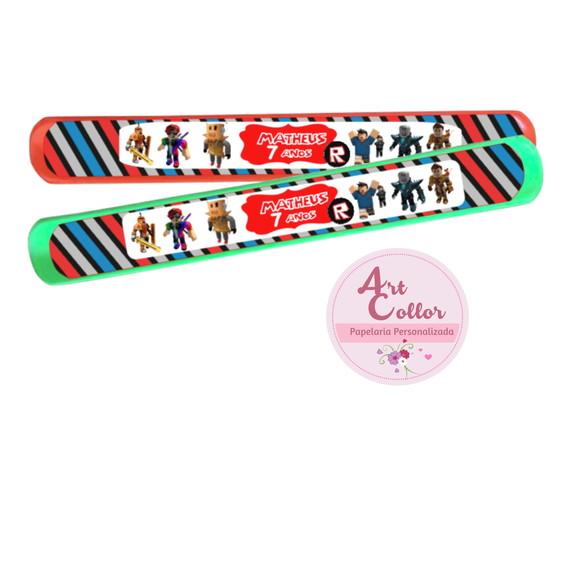 25 Pulseiras Bate Enrola Roblox