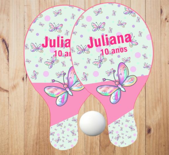 15 pares de Raquetes de Ping Pong Personalizadas Borboletas