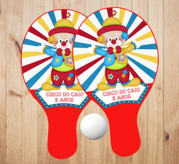15 pares de Raquetes de Ping Pong Personalizadas Circo