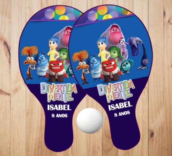 15 pares de Raquetes de Ping Pong Personalizadas Divertidamente
