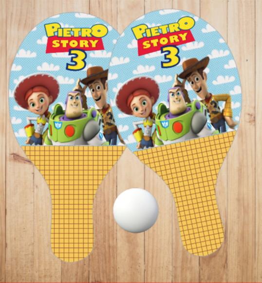 15 pares de Raquetes de Ping Pong Personalizadas Toy Story