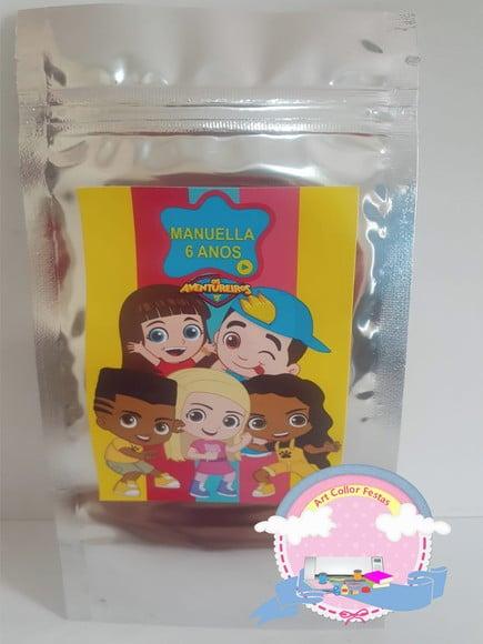 15 Saquinhos Zip Lock Lucas Neto