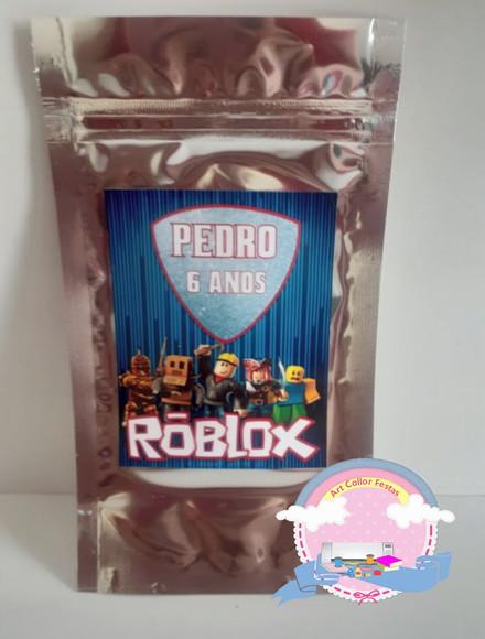 15 Saquinhos Zip Lock Roblox