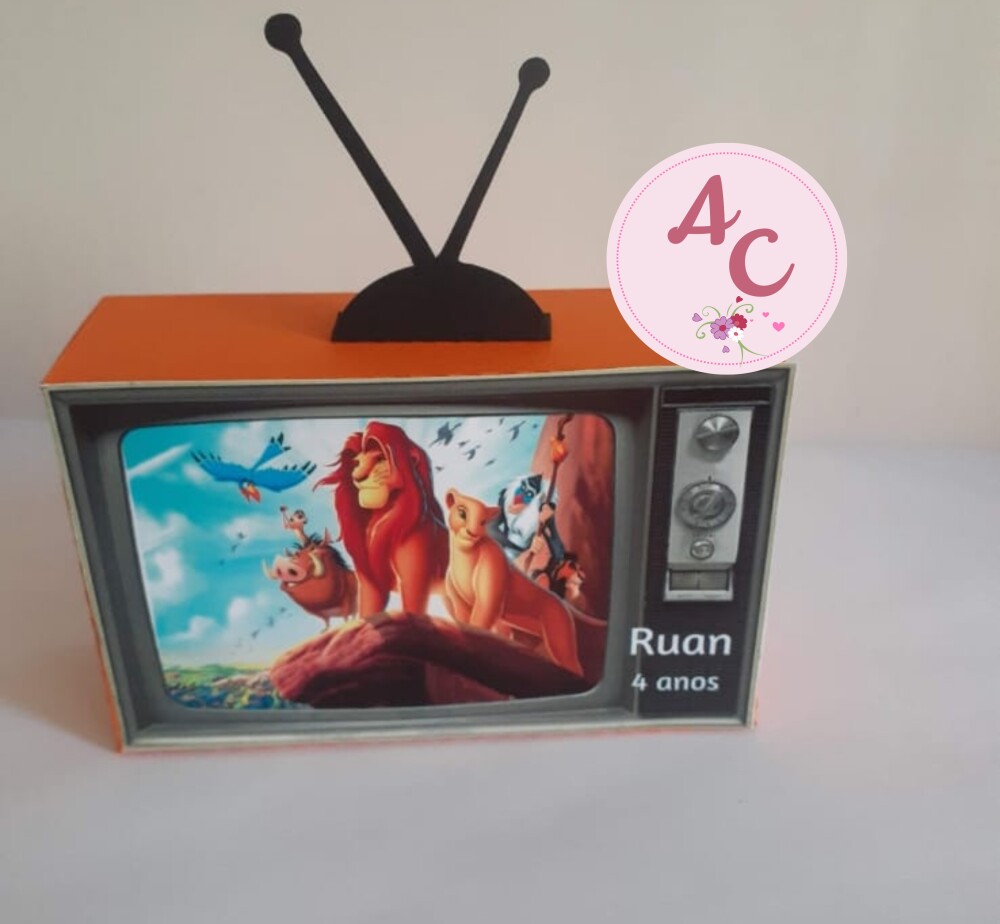 10 Caixas Tv  Rei Leão