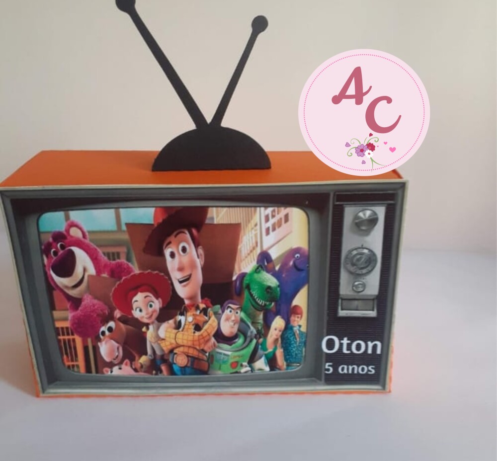 10 Caixas Tv Toy Story