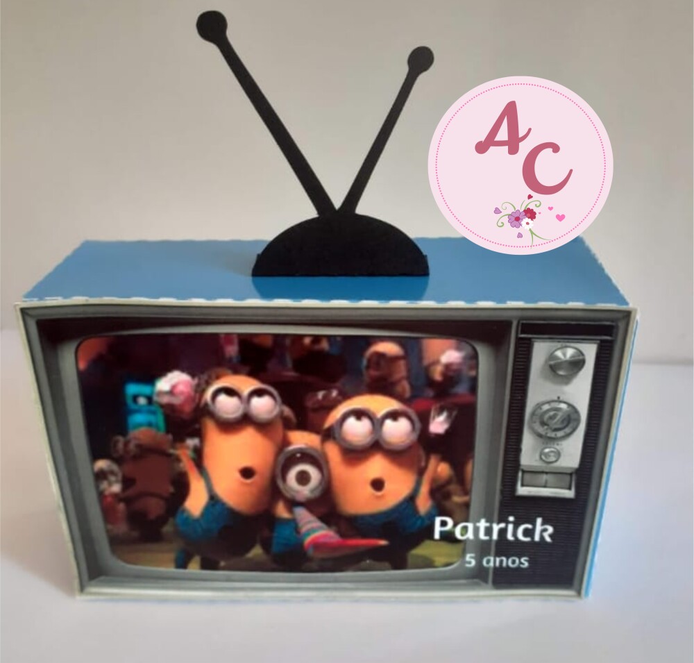 10 Caixas Tv Minions