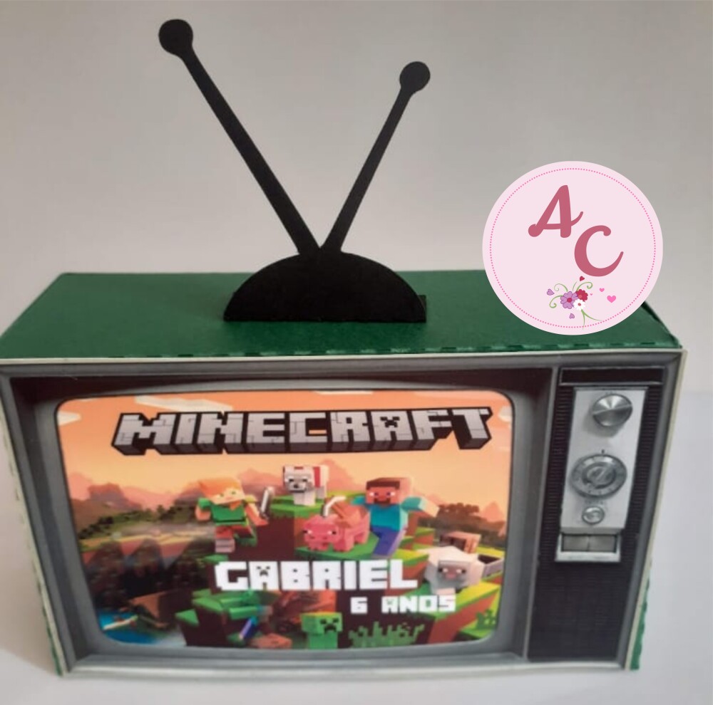 10 Caixas Tv Minecraft