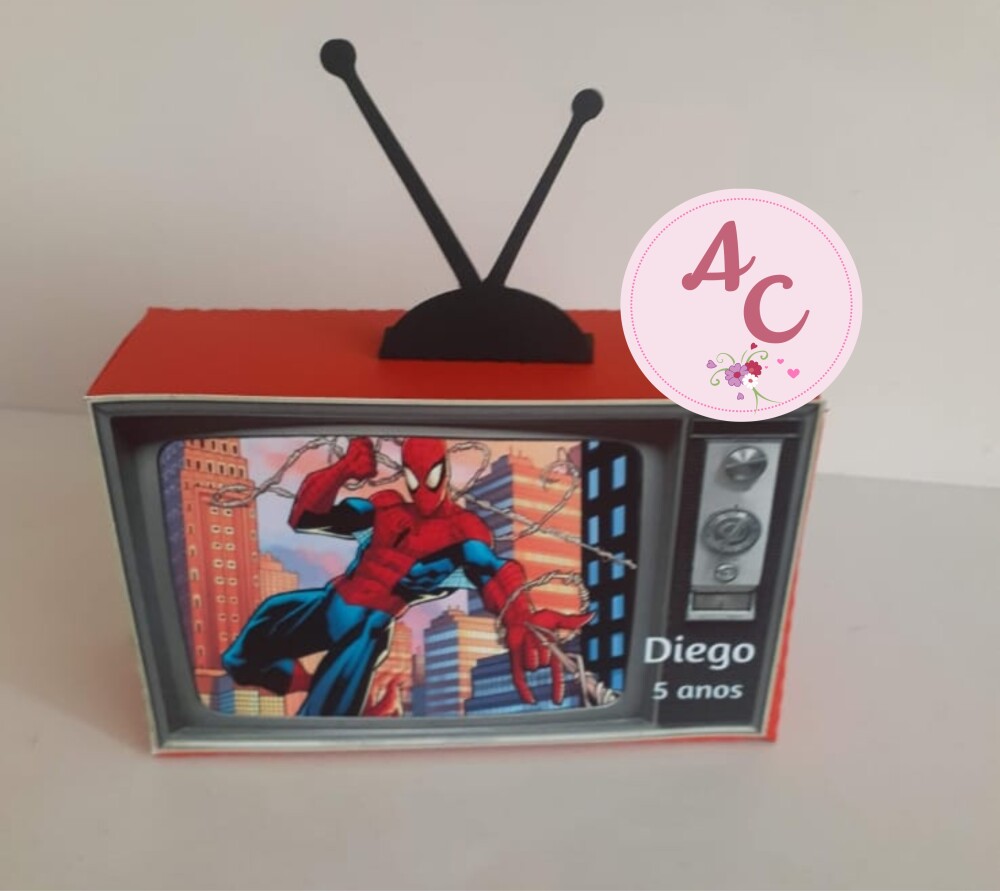 10 Caixas Tv Homem Aranha