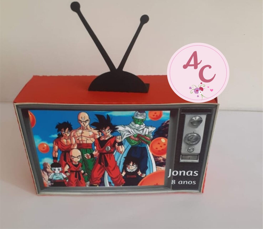 10 Caixas Tv Dragon Ball
