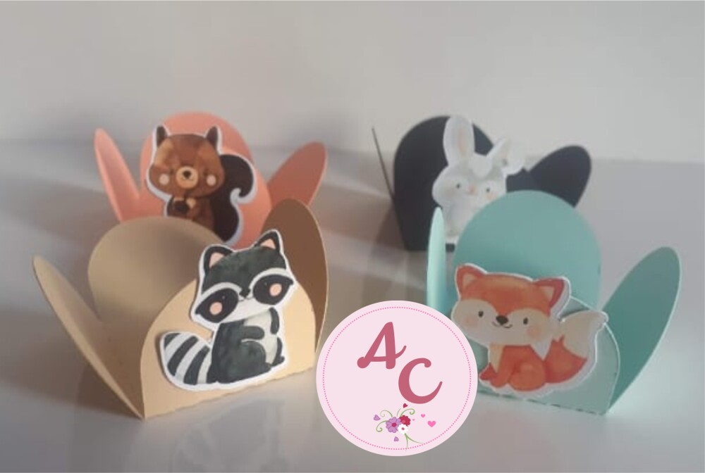 100 Forminhas Festa Bosque