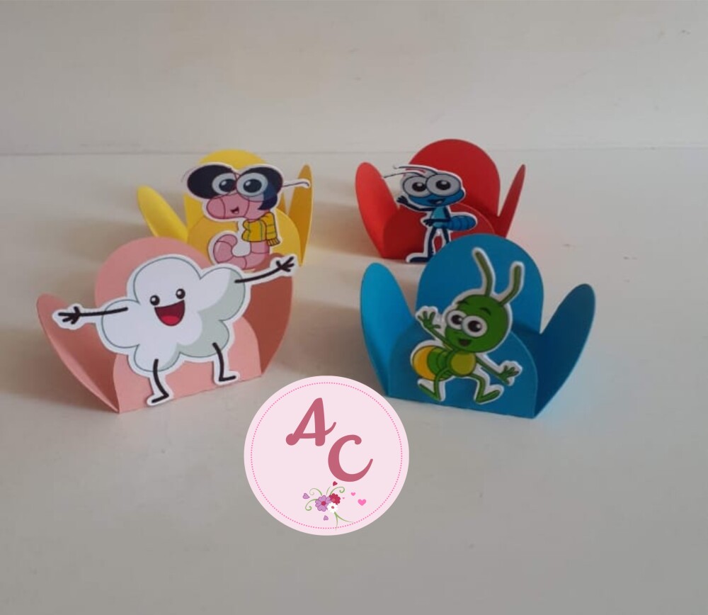 100 Forminhas Festa Bob Zoom