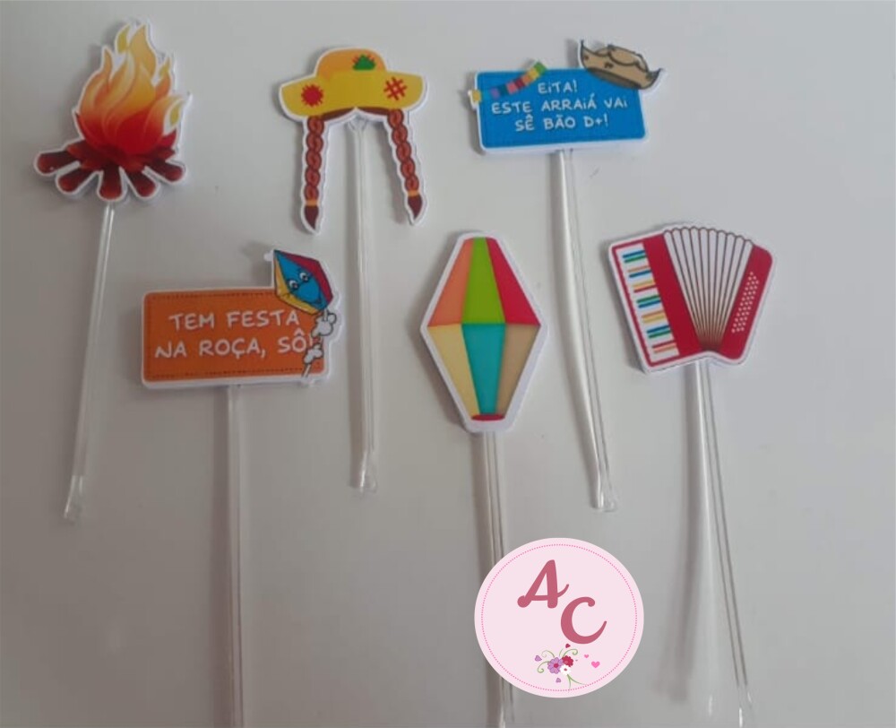 50 Topper para Doces festa junina