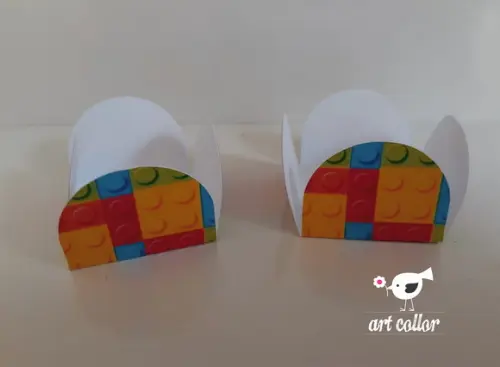 100 Forminhas para Doces Lego