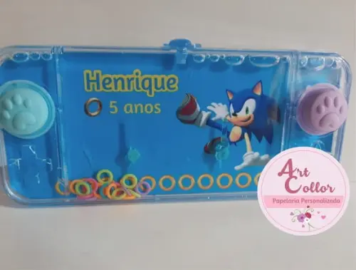 15 Aquaplay Personalizados Sonic/ Temos Todos os Temas
