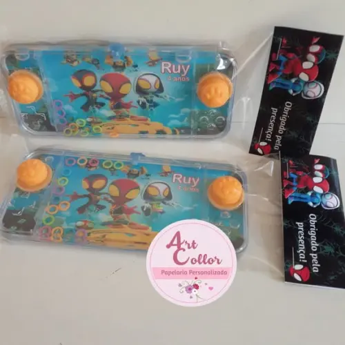 15 Aquaplay Personalizados Spidey e Seus Amigos
