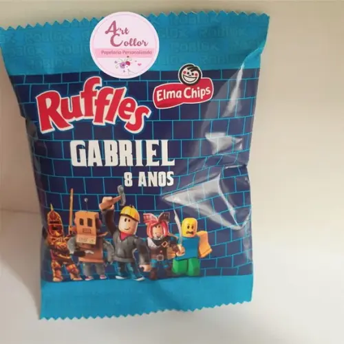 15 Batatas Ruffles Personalizada Roblox