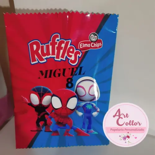 15 Batatas Ruffles Spidey e Seus Amigos Espetaculares