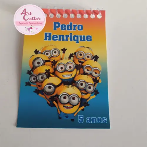 20 Bloquinhos Minions