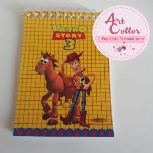 20 Bloquinhos Toy Story