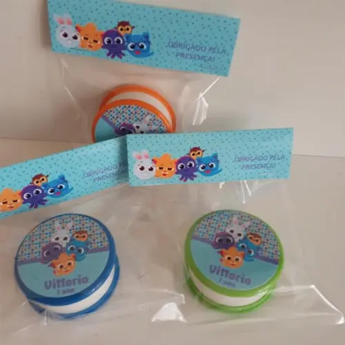 20 Copos Retrátil Personalizado Bolofofos