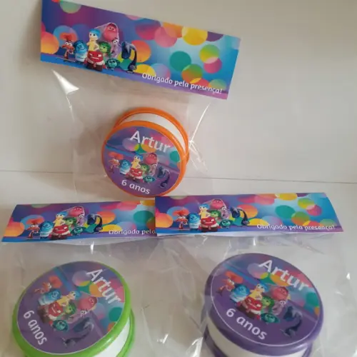 20 Copos Retrátil Personalizado Divertidamente