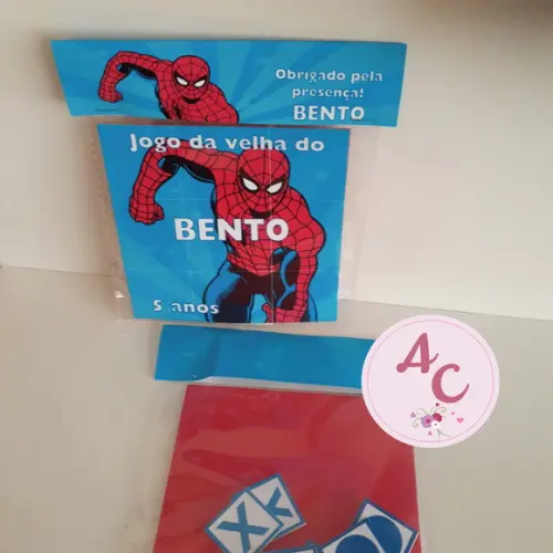 20 Jogos da Velha Homem Aranha