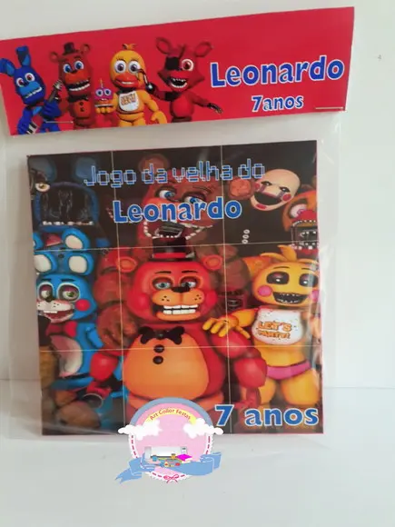 20 Jogos da Velha Five Nights At Freddy