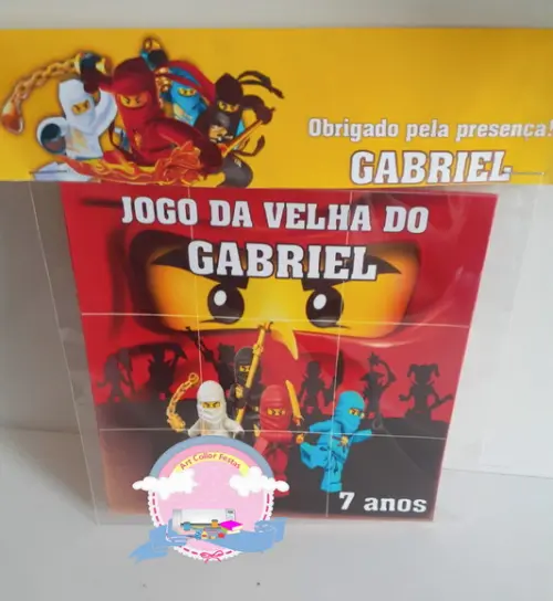 20 Jogos da Velha Ninjago