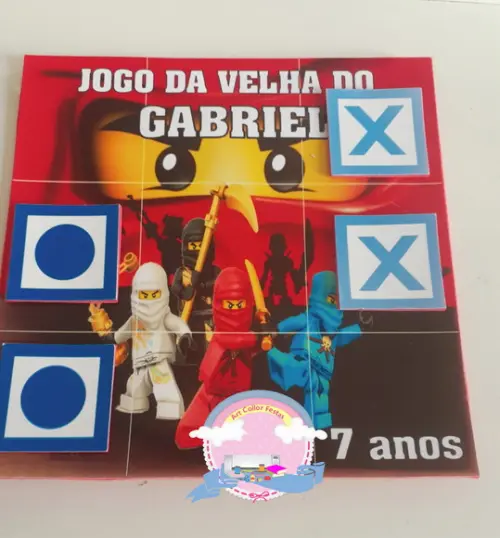 20 Jogos da Velha Ninjago