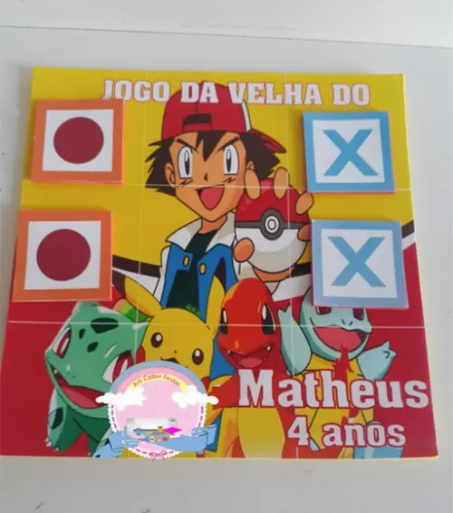 20 Jogos da Velha Pokemon