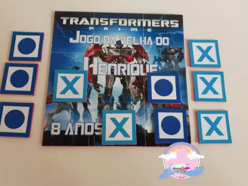 20 Jogos da Velha Transformers
