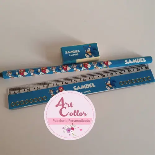 15 Kits Escolar Sonic