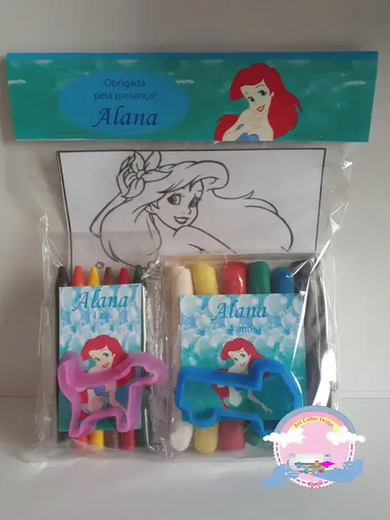 10 Kits Massinha, Giz de Cera Ariel