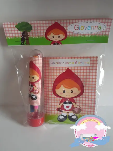 15 Livrinhos para Colorir Chapeuzinho Vermelho