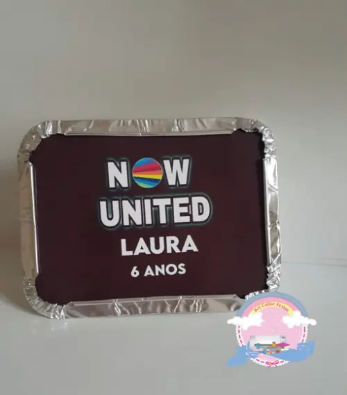 30 Marmitinhas Personalizada Now United