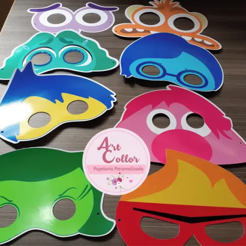 20 Máscaras de Papel Divertidamente
