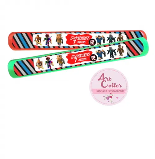 25 Pulseiras Bate Enrola Roblox