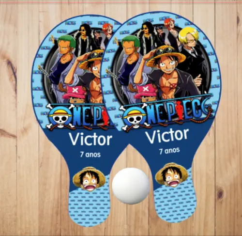 15 pares de Raquetes de Ping Pong Personalizadas One Piece