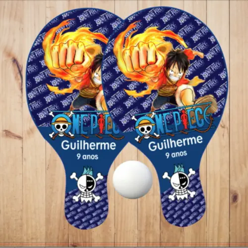 15 pares de Raquetes de Ping Pong Personalizadas One Piece
