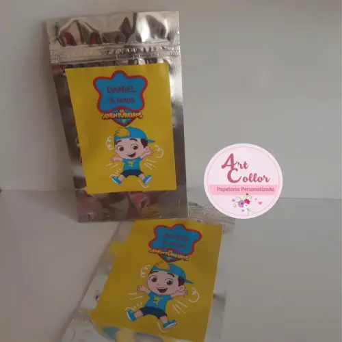 15 Saquinhos Zip Lock Zip Lock Lucas Neto