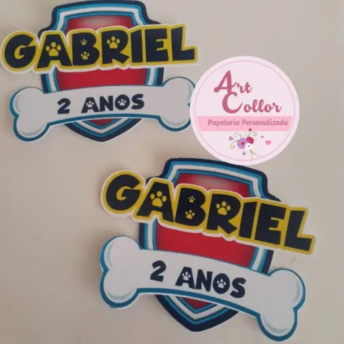 25 Tags Patrulha Canina