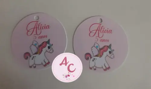 30 Tags Unicórnio