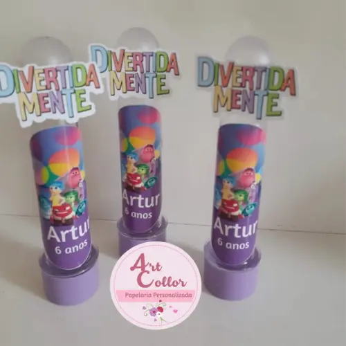 15 Tubetes Decorado Divertidamente