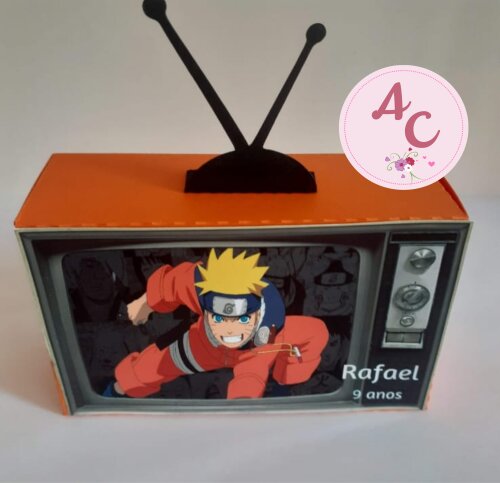 10 Caixas Tv Naruto