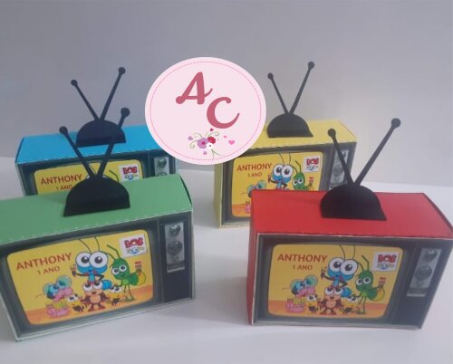 10 Caixas Tv Bob Zoom