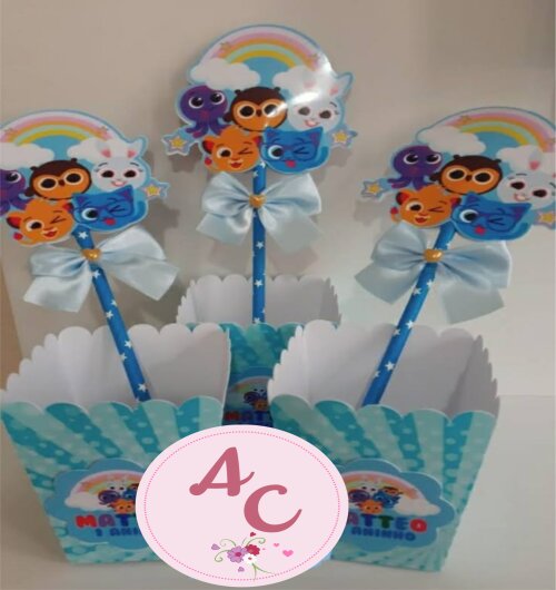 10 Centros de Mesa cachepô Bolofofos