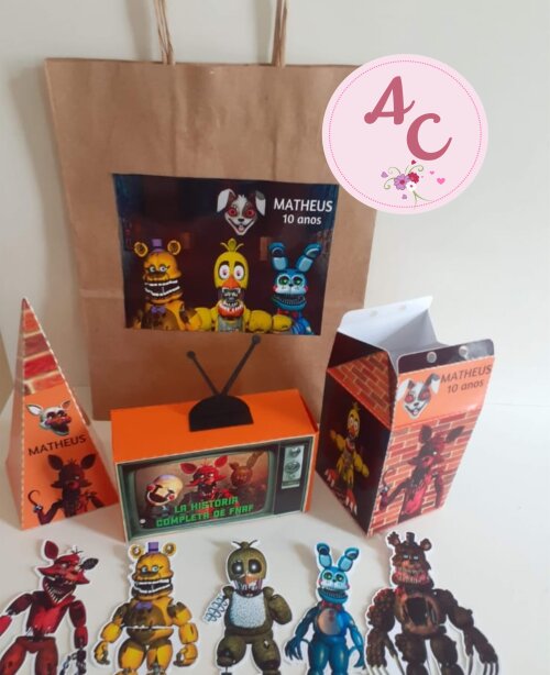 Kit festa Five Nights At Freddy's
