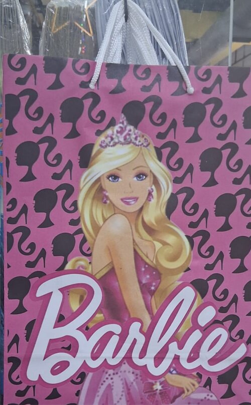 30 Sacolas de papel Barbie